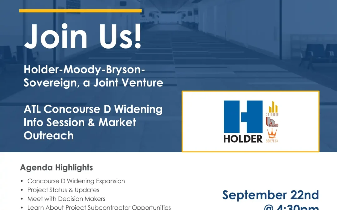 Virtual Outreach Event: ATL Concourse D Widening Project